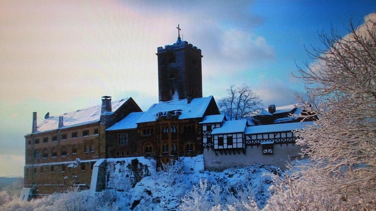 Schoene Aussicht, Wallbox, 70Qm, Kontaktloser Check-In Eisenach Kültér fotó